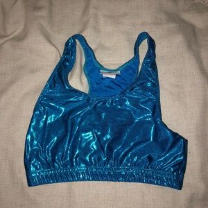 Cheerleading sports bra